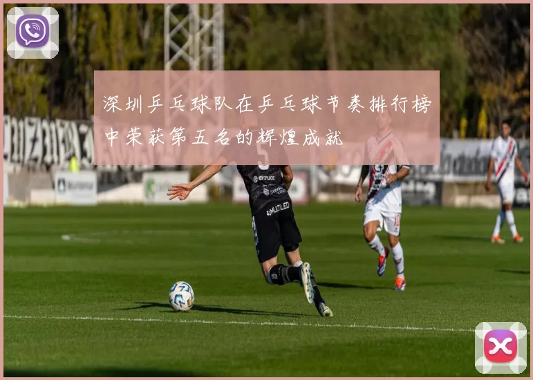 深圳乒乓球队在乒乓球节奏排行榜中荣获第五名的辉煌成就